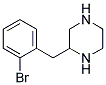 2-(2-BROMO-BENZYL)-PIPERAZINE Struktur