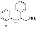 2-(2-FLUORO-5-METHYL-PHENOXY)-2-PHENYL-ETHYLAMINE Struktur