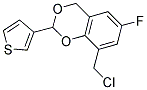 8-(CHLOROMETHYL)-6-FLUORO-2-THIEN-3-YL-4H-1,3-BENZODIOXINE Struktur