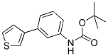 (3-THIOPHEN-3-YL-PHENYL)-CARBAMIC ACID TERT-BUTYL ESTER Struktur