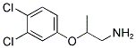 2-(3,4-DICHLORO-PHENOXY)-PROPYLAMINE Struktur