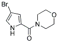 (4-BROMO-1H-PYRROL-2-YL)(MORPHOLINO)METHANONE Struktur