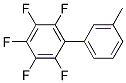 2,3,4,5,6-PENTAFLUORO-3'-METHYL-1,1'-BIPHENYL Struktur