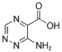 6-AMINO-[1,2,4]TRIAZINE-5-CARBOXYLIC ACID Struktur