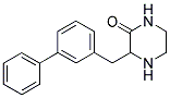 3-BIPHENYL-3-YLMETHYL-PIPERAZIN-2-ONE Struktur