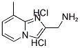 C-(8-METHYL-IMIDAZO[1,2-A]PYRIDIN-2-YL)-METHYLAMINE DIHYDROCHLORIDE Struktur