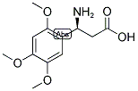 (S)-3-AMINO-3-(2,4,5-TRIMETHOXY-PHENYL)-PROPIONIC ACID Struktur