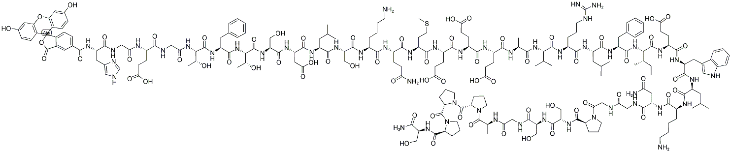 EXENDIN 4, FAM-LABELED Struktur