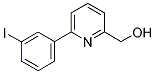 [6-(3-IODOPHENYL)PYRIDIN-2-YL]METHANOL Struktur