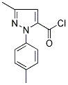 5-METHYL-2-P-TOLYL-2H-PYRAZOLE-3-CARBONYL CHLORIDE Struktur