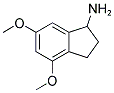 4,6-DIMETHOXY-INDAN-1-YLAMINE Struktur