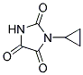 1-CYCLOPROPYLIMIDAZOLIDINE-2,4,5-TRIONE Struktur