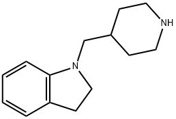 1-(PIPERIDIN-4-YLMETHYL)INDOLINE Struktur