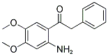 1-(2-AMINO-4,5-DIMETHOXY-PHENYL)-2-PHENYL-ETHANONE Struktur