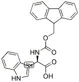 (R)-[(9H-FLUOREN-9-YLMETHOXYCARBONYLAMINO)]-(1H-INDOL-3-YL)-ACETIC ACID Struktur