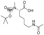 BOC-L-MELYS(AC)-OH Struktur