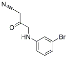 4-(3-BROMO-PHENYLAMINO)-3-OXO-BUTYRONITRILE Struktur