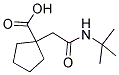 1-[2-(TERT-BUTYLAMINO)-2-OXOETHYL]CYCLOPENTANECARBOXYLIC ACID Struktur