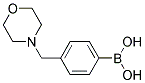 4-(4-MORPHOLINYLMETHYL)PHENYLBORONIC ACID Struktur