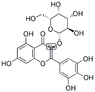 MYRICETIN-3-GALACTOSIDE Struktur