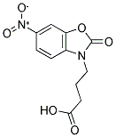 4-(6-NITRO-2-OXO-1,3-BENZOXAZOL-3(2H)-YL)BUTANOIC ACID Struktur