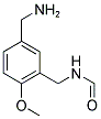 [5-(AMINOMETHYL)-2-METHOXYBENZYL]FORMAMIDE Struktur