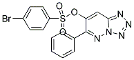 6-PHENYLTETRAZOLO[1,5-B]PYRIDAZIN-7-YL 4-BROMOBENZENESULFONATE Struktur