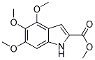 4,5,6-TRIMETHOXY-1H-INDOLE-2-CARBOXYLIC ACID METHYL ESTER Struktur