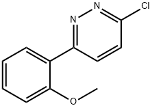 3-CHLORO-6-(2-METHOXYPHENYL)-PYRIDAZINE Struktur