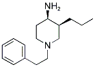 CIS-1-(2-PHENYLETHYL)-3-PROPYLPIPERIDIN-4-AMINE Struktur