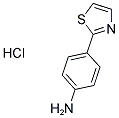 4-(1,3-THIAZOL-2-YL)ANILINE HYDROCHLORIDE Struktur