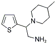 2-(4-METHYLPIPERIDIN-1-YL)-2-THIEN-2-YLETHANAMINE Struktur