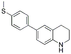 6-[4-(METHYLSULFANYL)PHENYL]-1,2,3,4-TETRAHYDRO QUINOLINE Struktur