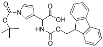 FMOC-(2S, 2R)-GLY-2-[3-(N-BOC-PYRROYL)] Struktur