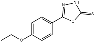 5-(4-ETHOXYPHENYL)-1,3,4-OXADIAZOLE-2-THIOL Struktur