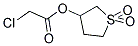 1,1-DIOXIDOTETRAHYDROTHIEN-3-YL CHLOROACETATE Struktur