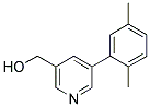 [5-(2,5-DIMETHYLPHENYL)PYRIDIN-3-YL]METHANOL Struktur