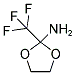 2-TRIFLUOROMETHYL-[1,3]DIOXOLAN-2-YLAMINE Struktur