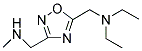 N-ETHYL-N-((3-[(METHYLAMINO)METHYL]-1,2,4-OXADIAZOL-5-YL)METHYL)ETHANAMINE Struktur