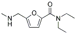 N,N-DIETHYL-5-[(METHYLAMINO)METHYL]-2-FURAMIDE Struktur