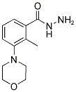 2-METHYL-3-MORPHOLIN-4-YL-BENZOIC ACID HYDRAZIDE Struktur