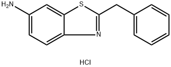 2-BENZYL-BENZOTHIAZOL-6-YLAMINE DIHYDROCHLORIDE Struktur