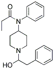 N-[1-(1-HYDROXY-2-PHENYL-ETHYL)-PIPERIDIN-4-YL]-N-PHENYL-PROPIONAMIDE Struktur