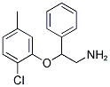 2-(2-CHLORO-5-METHYL-PHENOXY)-2-PHENYL-ETHYLAMINE Struktur