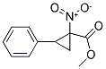 METHYL 1-NITRO-2-PHENYLCYCLOPROPANECARBOXYLATE Struktur