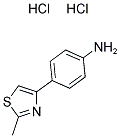 4-(2-METHYL-1,3-THIAZOL-4-YL)ANILINE DIHYDROCHLORIDE Struktur