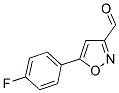 5-(4-FLUOROPHENYL)ISOXAZOLE-3-CARBOXALDEHYDE Struktur