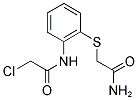 N-[2-[(2-AMINO-2-OXOETHYL)THIO]PHENYL]-2-CHLOROACETAMIDE Struktur