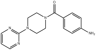 (4-AMINOPHENYL)[4-(2-PYRIMIDINYL)PIPERAZINO]METHANONE Struktur