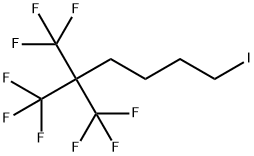 2,2-BIS(TRIFLUOROMETHYL)-6-IODO-1,1,1-TRIFLUOROHEXANE Struktur